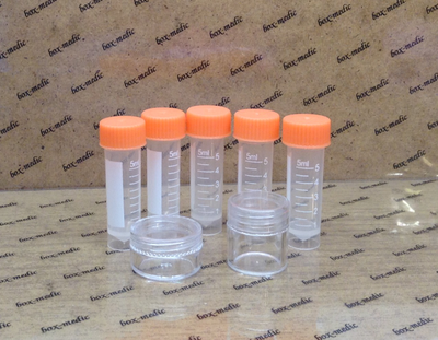 пробирка 5 мл. (5 штук) Арт 412