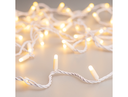 Светодиодная гирлянда ARD-STRING-CLASSIC-10000-WHITE-100LED-MILK-STD Warm (230V, 7W) (Ardecoled, IP65)