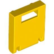 Container, Box 2 x 2 x 2 Door with Slot, Yellow (4346 / 4217750)