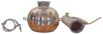 Айламбик с колонной на клампах. Португалия CopperCrafts арт.1017