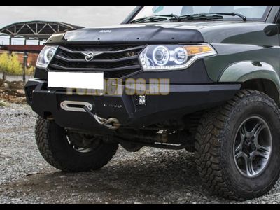 Бампер силовой передний ST Uaz Patriot (2014-...)