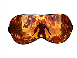 Маска для сна Doom/ Дум №8
