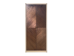 Шкаф 2-х дверный Венеция платяной Т-152 Меланж/орех (L100*P61,8*h223) Timber