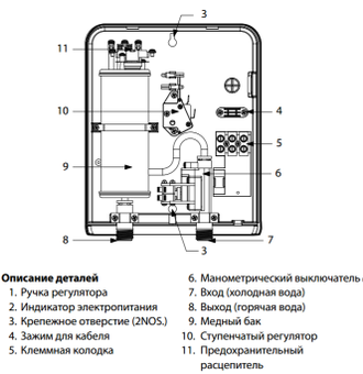 Электрический проточный водонагреватель STIEBEL ELTRON DDH 8