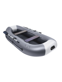 Гребная лодка Таймень LX 290 НД Графит/светло-серый