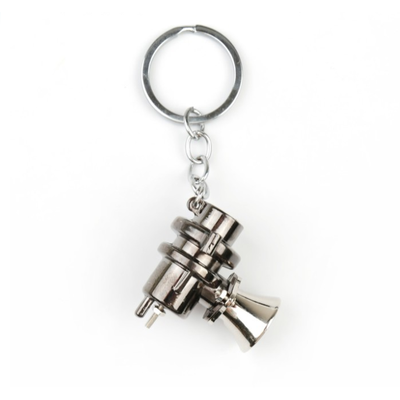 Брелок турбина, металл, ХРОМ