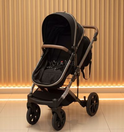 Детская коляска 3 в 1 Luxmom 710 Черный