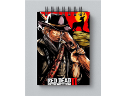 Блокнот RED DEAD REDEMPTION 2,РЕД ДЕАД РЕДЕМПТИОН 2 №2
