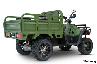 Грузовой электроквадроцикл Rutrike Рейнджер зеленый