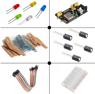 Eletronic Components Basic KIT (Lafvin)