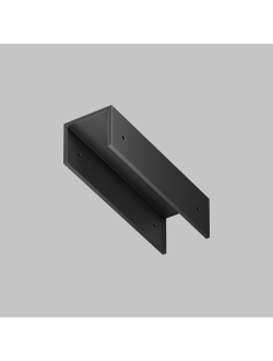 Коннектор прямой для профиля Elasity IP черный, O-TR001-SC180, Maytoni