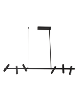 07613-6 AS 19 Люстра Верония черный Led 18W