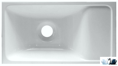 Мини-Раковина Эстет Mini 40 х 22 см из камня на тумбу