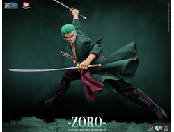 ПРЕДЗАКАЗ - Ророноа Зоро, стандартная версия (One piece)  - Коллекционная фигурка 1/6 One Piece Zoro (Standard version) (PP-200595) - Pixel Poses ?ЦЕНА: 34800 РУБ.?