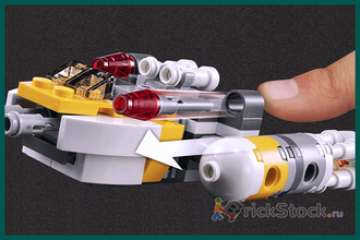 # 75162 Мини–«Истребитель Типа Y» с Фигуркой / Y–Wing (Microfighter)