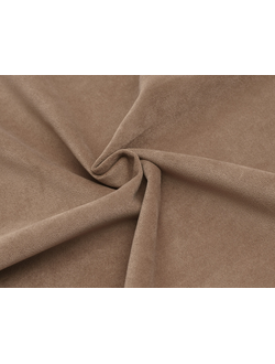 Мебельная ткань велюр Velutto 03 (Велютто 03) коричневый