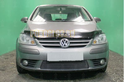 Защита радиатора Volkswagen Golf Plus 2005-2009 black