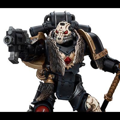 Поклявшийся Смертью Космических Волков (Warhammer Horus Heresy) - КОЛЛЕКЦИОННАЯ ФИГУРКА 1/18 Space Wolves Deathsworn Pack 3 (JT6090) - JOYTOY