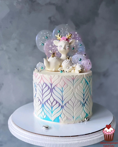 Молд 3D Мама оленят