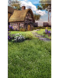 Фотофон «Деревенский домик»