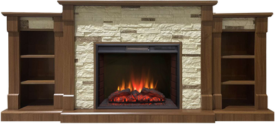 Электрокамин Моника LUX NT M1 с очагом Sparta 25.5 LED