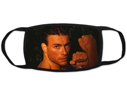 Тканевая защитная маска на лицо Jean-Claude Van Damme, Жан-Клод Ван Дамм №5