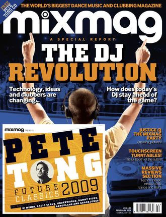 Mixmag Magazine February 2009, Иностранные журналы в Москве, Club Music Magazines, Intpressshop