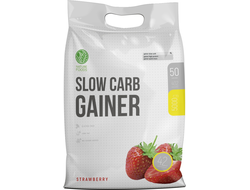(Nature Foods) Slow Carb Gainer - (5 кг) - (клубника)