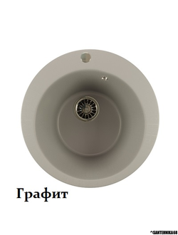 Мойка из мрамора Mixline ML-GM13 круглая