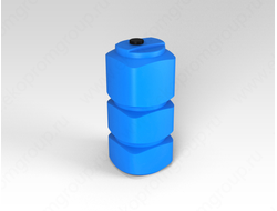 Емкость полиэтиленовая узкая для топлива 750 литров L750