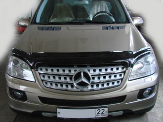 Дефлектор капота темный MERCEDES ML 2005-2011