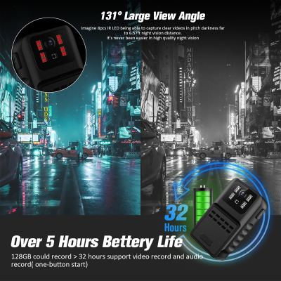 Портативная ИК-камера видеорегистратор LUOKA