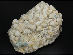 Топаз, Берилл голубой (Аквамарин), друза, Забайкальский край, Шерловогорское месторождение (170*125*95 мм, 3323 г) №25250