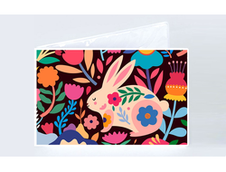 Обложка на зачетную книжку год Кролика №11