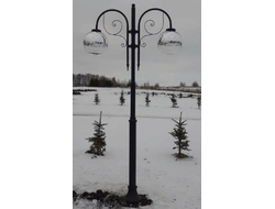 Светильник ШАР Зеркальная Полусфера  400мм