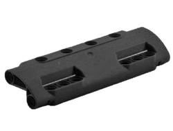 Technic, Panel Curved 11 x 3 with 10 Pin Holes through Panel Surface, Black (11954 / 6031916)