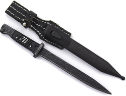 Штык-нож в ножнах немецкий (металлический) времен Второй мировой войны 1/6 (D80124) - DID