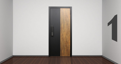 Стальная дверь   Jazz. Заказная модель.