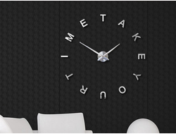 Настенные 3D часы Take your time S 100