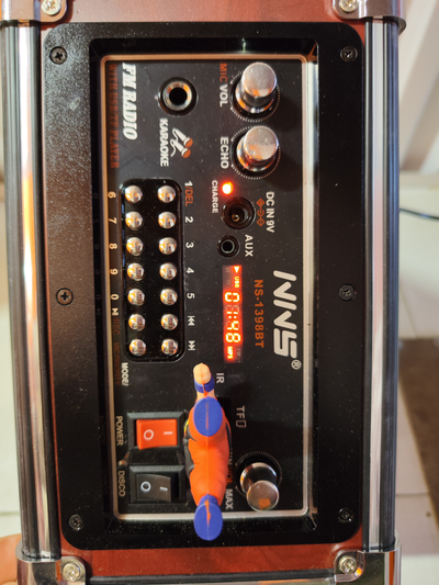 Караоке бумбокс NNS NS-1398BT