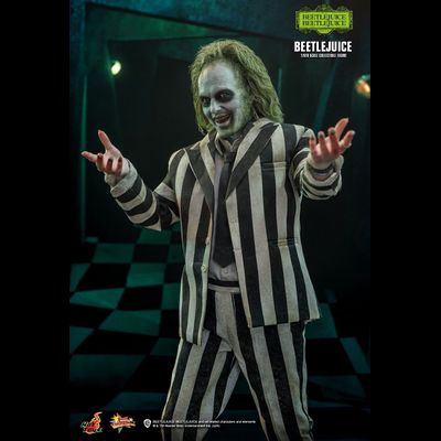 Битлджус (Майкл Китон, Beetlejuice 2) - Коллекционная фигурка 1/6 Beetlejuice (MMS767) - Hot Toys