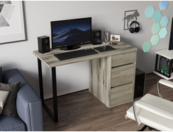 Стол С-401 дуб эвок/дуб сонома темный