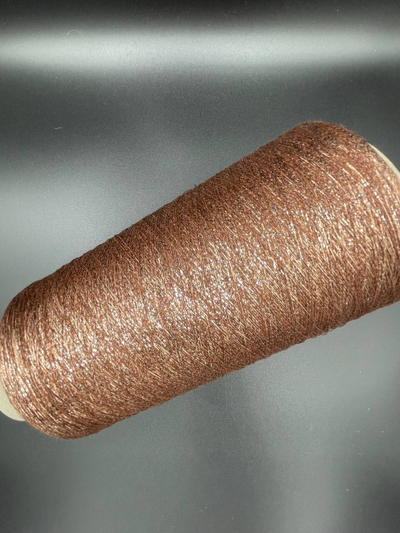 TORCITURA di DOMASO BACH LUREX  люрекс 1/ 34000 65% ВИСКОЗА 35% PL  (50 грамм, 1700 метров) цв. 500149 бронза