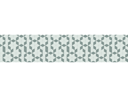 SF 62 МОЗАИКА 3 Глянцевая стеновая панель  2800х610х6мм ALBICО