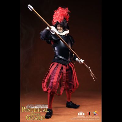 Капитан швейцарской гвардии (медная версия) - Коллекционная ФИГУРКА 1/6 scale SERIES OF EMPIRES - PONTIFICAL SWISS CAPTAIN (EXCLUSIVE CUPRONICKEL VERSION) (SE129) - COOMODEL