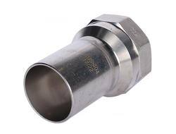 Вставка ROMMER переходная НПр-ВР, 42х1 1/2, из нержавеющей стали прессовой