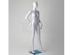 WA99AB1 Манекен женский белый глянец