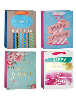 Пакет бум., 42*31*12 см, МИКС