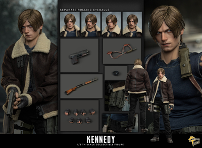 Леон С. Кеннеди (Resident Evil 4 Remake)  - Коллекционная ФИГУРКА 1/6 scale Kennedy (MT017) - MTTOYS