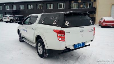 Кунг экспедиционный 3-дверный силовой КДТ на Мицубиси Л200 2015-2016-2017-2018-2019-2020 AVENGERURAL